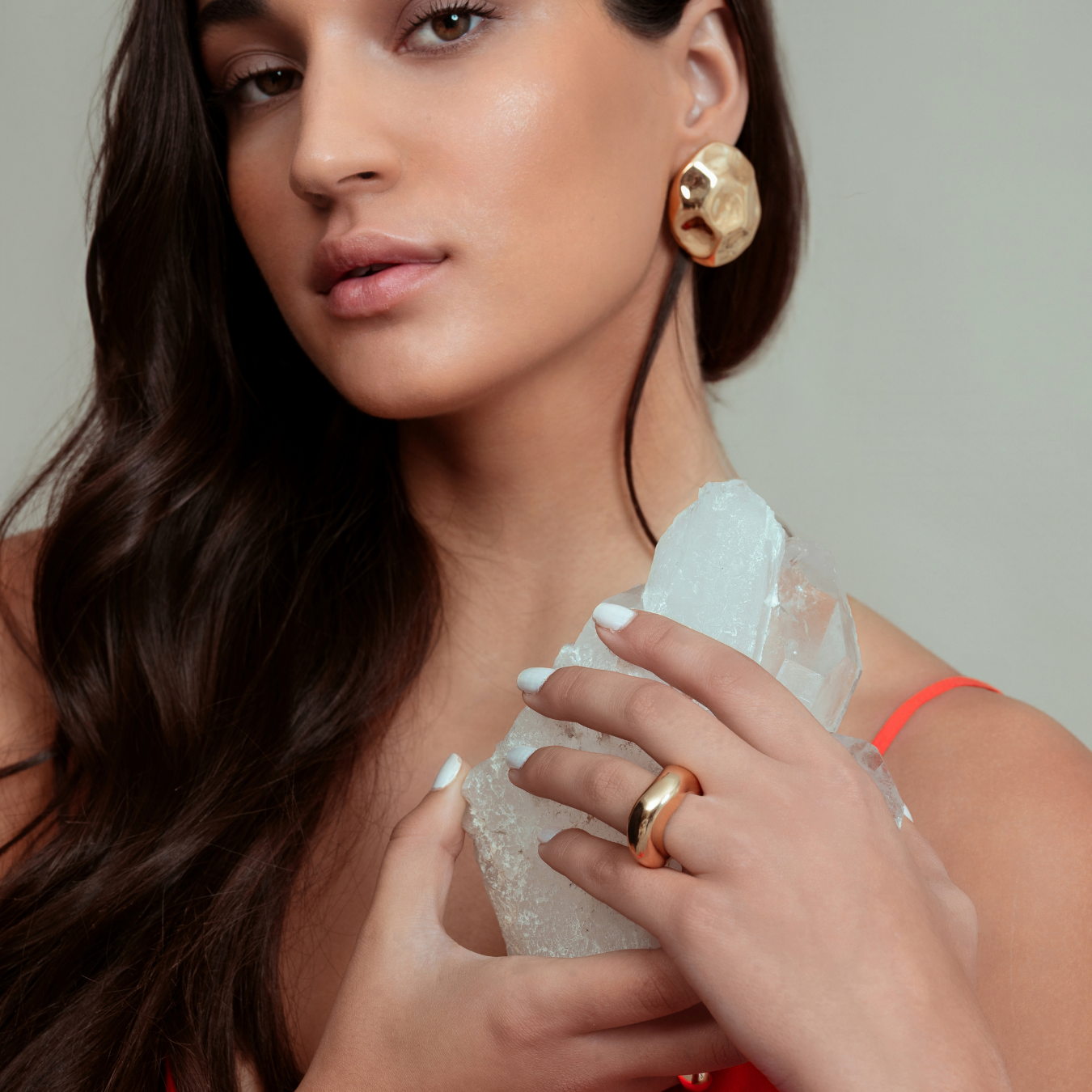Mayara Gold Earrings-1