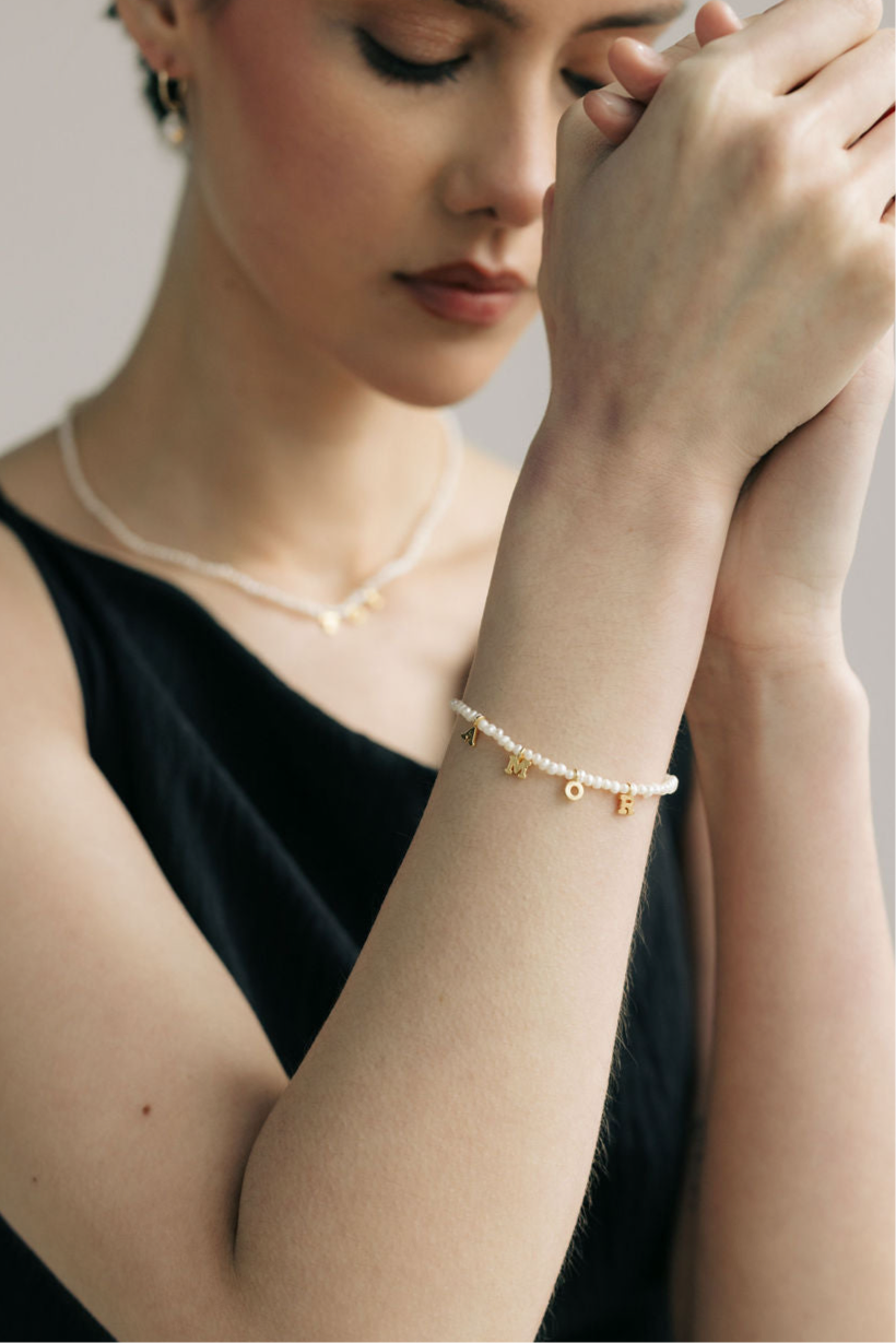 Bracelet Rime initiales