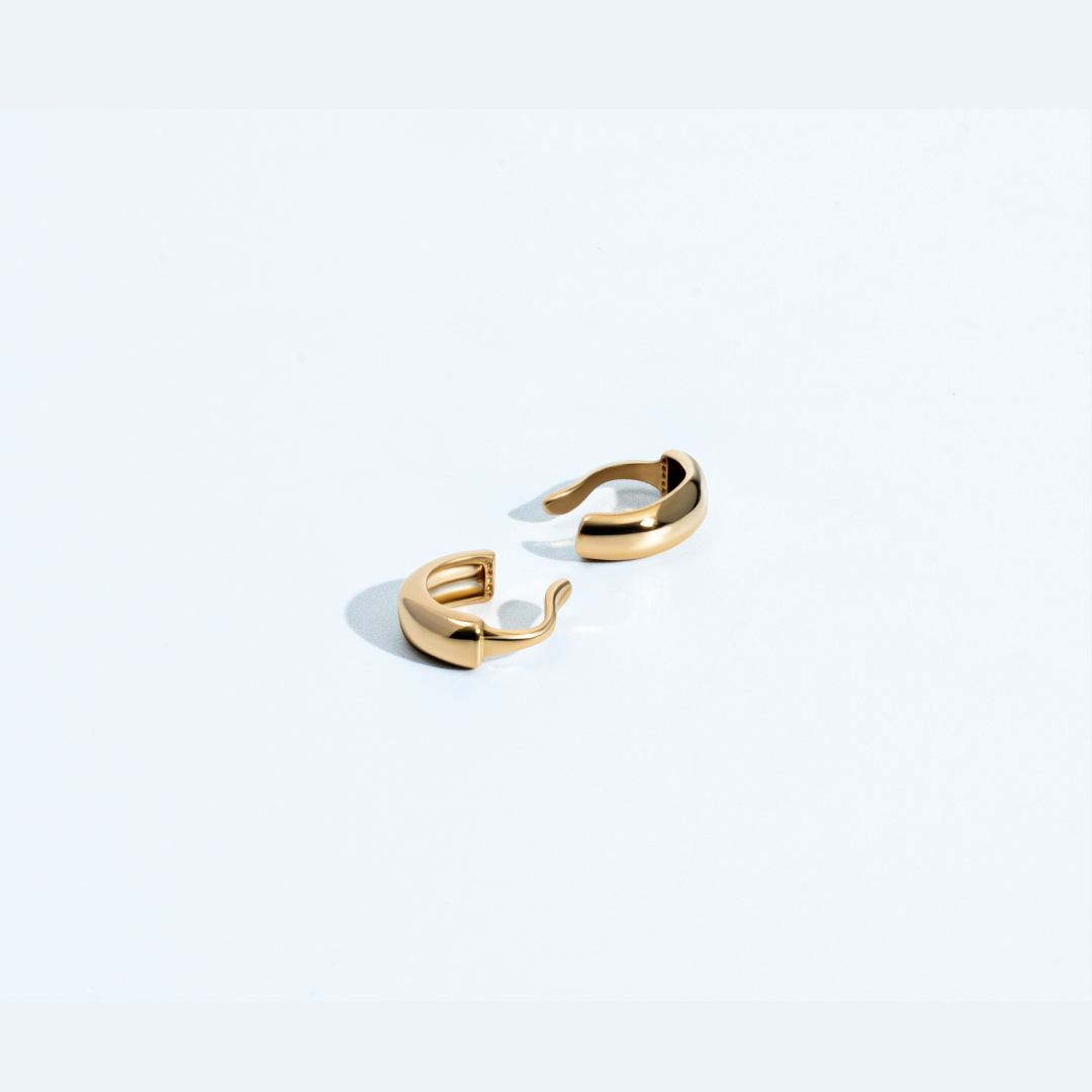 Gabrielle Gold Ear Cuff-1