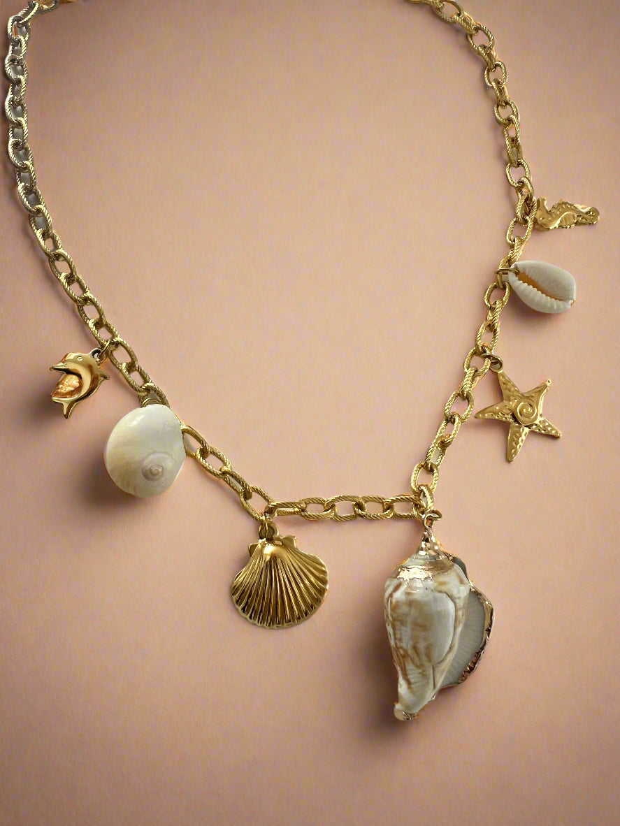 Sea Charm Necklace-0
