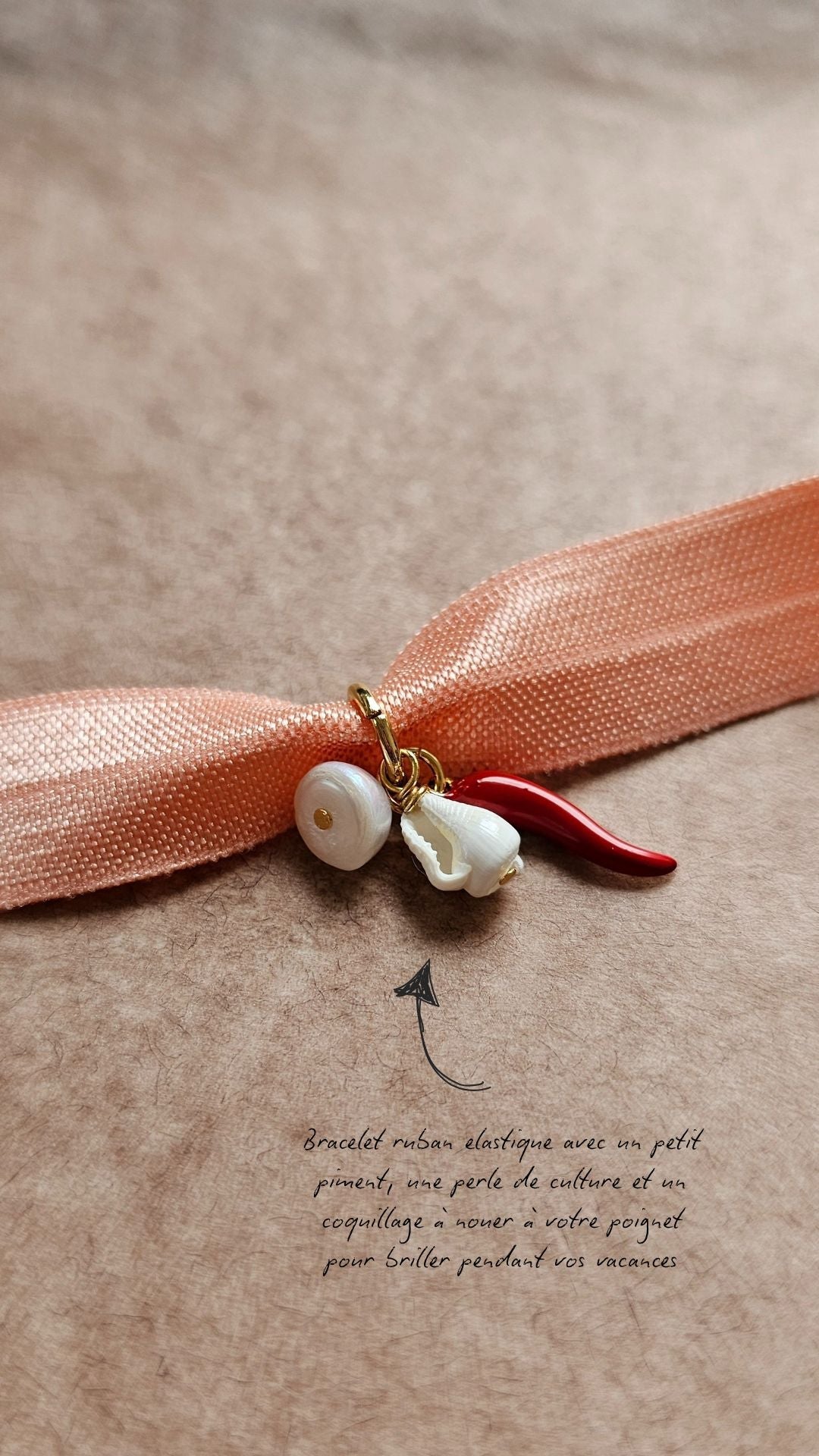 Bracelet Porte-bonheur Piment-1
