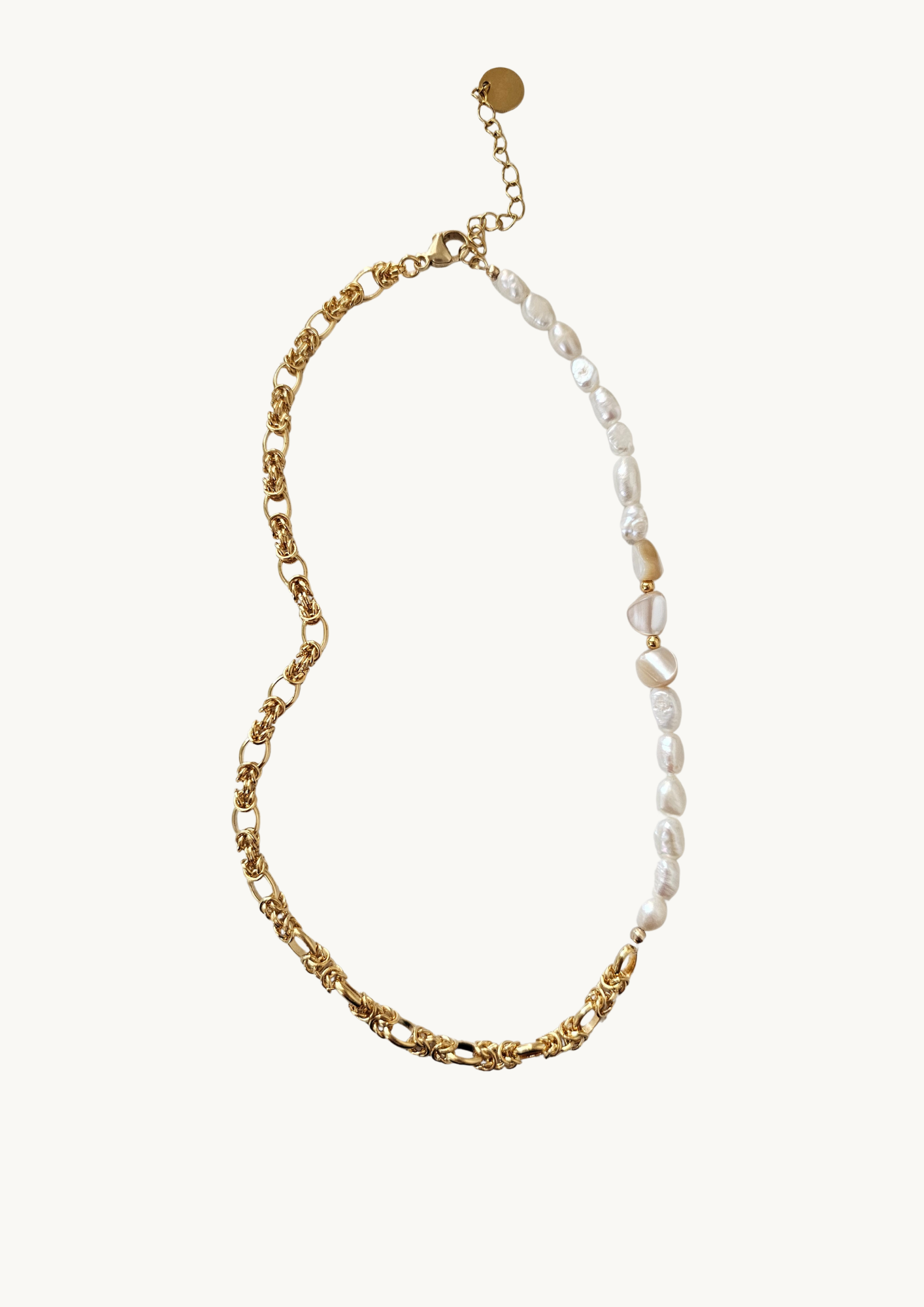 Collier bi-matière Ash-0
